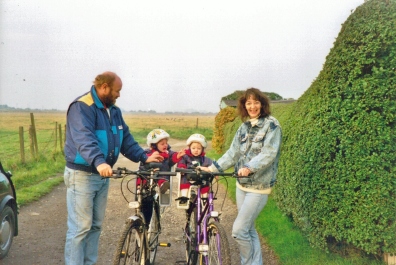 A Family Bike Ride to Hedon Aerodrome 1990s