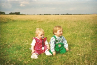 Baby Twins on Hedon Aerodrome 1990s